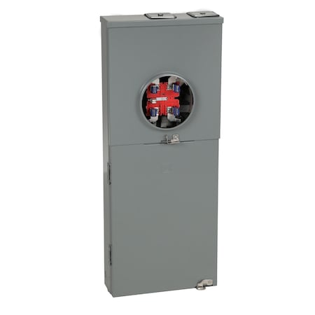 Meter mains, Homeline, CSED, ringless socket, 200A, surface mount, maximum 8 spaces, 16 circuits, horn bypass MPN:RC816F200CH