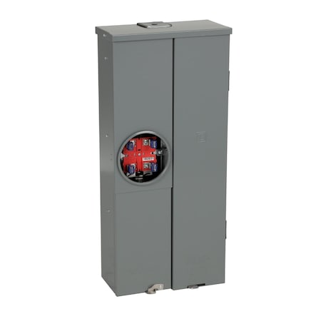 Meter mains, Homeline, CSED, ringed socket, 150A, surface mount, maximum 8 spaces, 16 circuits, no bypass MPN:SC816D150C