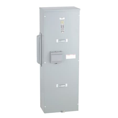 Main unit, EZ Meter-Pak, 400A, 120/240VAC, 1 phase, 3 wire, 400A Al busbar, 65kA SCCR main breaker, over/under MPN:EZM1400CB