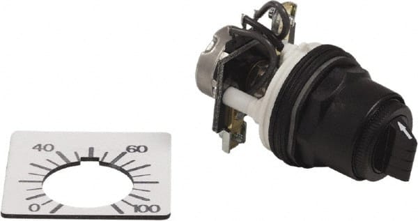 2,000 Ohm, 30mm, 300 VAC Potentiometer MPN:9001SK2139