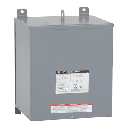 General Purpose Transformer, 25 kVA, NEMA 3R, 120/240V AC, 240/480V AC MPN:25S1F