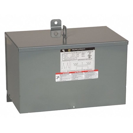 General Purpose Transformer, 6 kVA, NEMA 3R, 240V AC, 480V AC MPN:6T5F