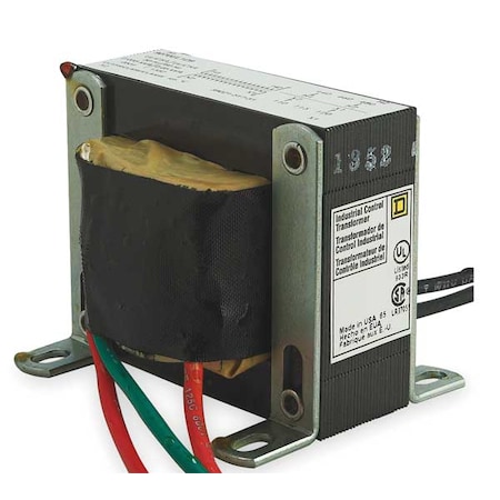 Control Transformer, 100 VA, Not Rated, 120V AC, 480V AC MPN:9070EL2D9