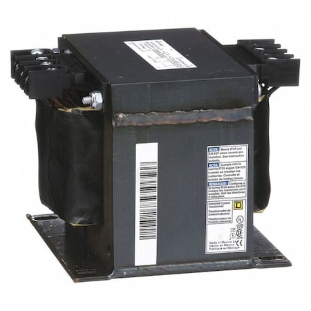Control Transformer, 1 kVA, Not Rated, 120V AC, 240/480V AC MPN:9070T1000D1