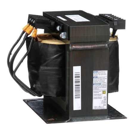 Control Transformer, 1000 VA, Not Rated, 99/120/130V, 240/416/480/600V MPN:9070T1000D50