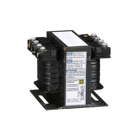 Control Transformer, 100 VA, Not Rated, 120V, 600V MPN:9070T100D5
