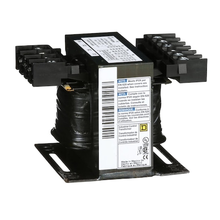 Control Transformer, 100 VA, Not Rated, 99/120/130V, 240/416/480/600V MPN:9070T100D50