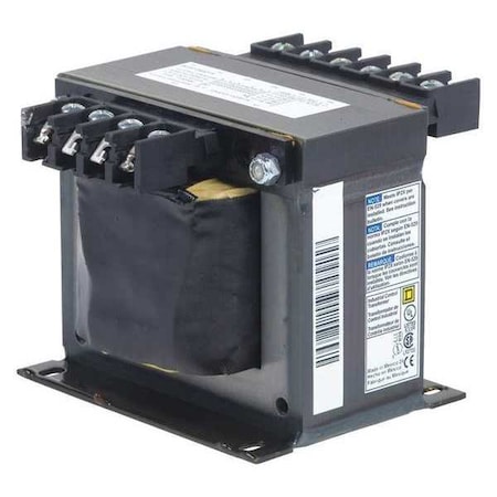 Control Transformer, 350 VA, Not Rated, 24V, 208/240/277/380/480V MPN:9070T250D19
