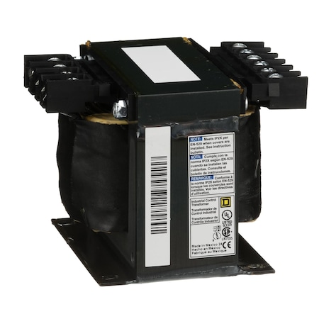 Control Transformer, 250 VA, Not Rated, 99/120/130V, 240/416/480/600V MPN:9070T250D50