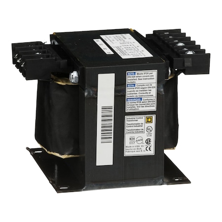 Control Transformer, 300 VA, Not Rated, 99/120/130V, 240/416/480/600V MPN:9070T300D50