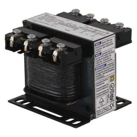 Control Transformer, 50 VA, Not Rated, 240V, 240/480V MPN:9070T50D12