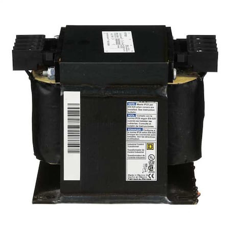 Control Transformer, 750 VA, Not Rated, 120V AC, 208/240/480V AC MPN:9070T750D20