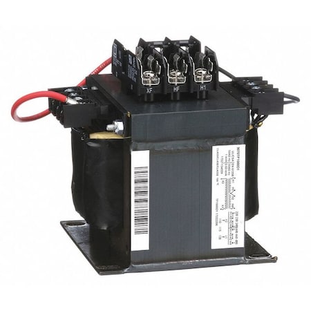 Control Transformer, 1 kVA, Not Rated, 120V AC, 240/480V AC MPN:9070TF1000D1