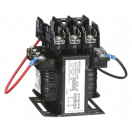 Control Transformer, 100 VA, Not Rated, 120V AC, 240/480V AC MPN:9070TF100D1
