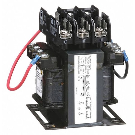 Control Transformer, 150 VA, Not Rated, 120V AC, 240/480V AC MPN:9070TF150D1