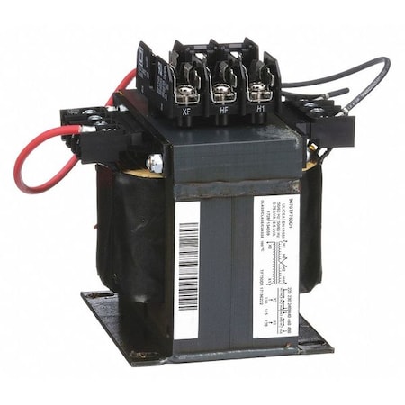 Control Transformer, 750 VA, Not Rated, 120V AC, 240/480V AC MPN:9070TF750D1