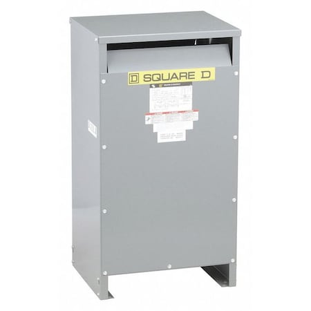 Low Voltage Distribution Transformer, 25 kVA, NEMA 2, 120/240V AC, 240/480V AC MPN:EE25S3H
