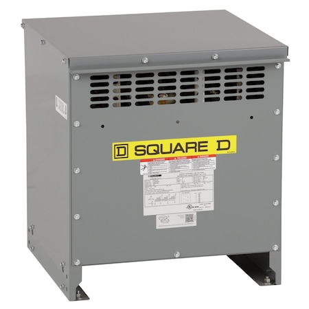 Low Voltage Distribution Transformer, 15 kVA, 120/208V AC, 480V MPN:EXN15T3H