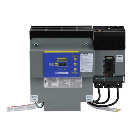 Surge Protection Device, 3 Phase, 120/208V AC, 3 Poles, 4 Wires, 120kA MPN:HL2IMA12C