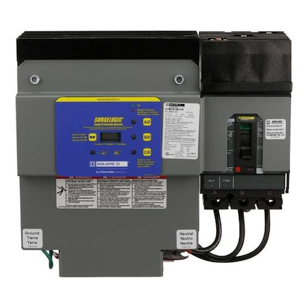Surge Protection Device, 3 Phase, 120/208V AC, 3 Poles, 4 Wires, 160kA MPN:HL2IMA16C
