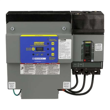 Surge Protection Device, 3 Phase, 120/208V AC, 3 Poles, 4 Wires, 240kA MPN:HL2IMA24C