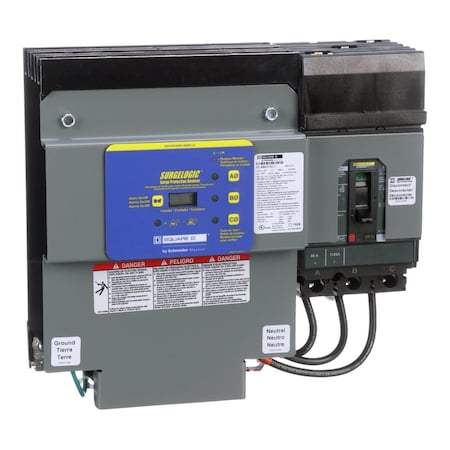 Surge Protection Device, Surgelogic, HL, 160kA, 480Y/277 VAC, 3 phase, 4 wire, SPD type 2 MPN:HL4IMA16C