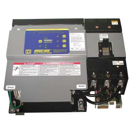 Surge Protection Device, 3 Phase, 277/480V AC, 3 Poles, 4 Wires, 240kA MPN:HL4IMA24C