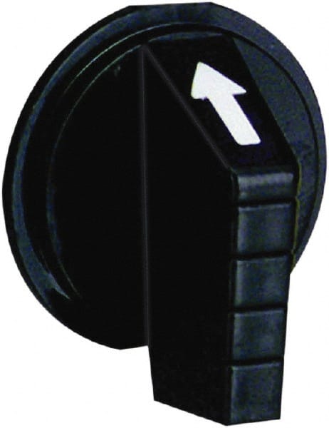 30mm, Black, Selector Switch Operating Knob MPN:9001B11