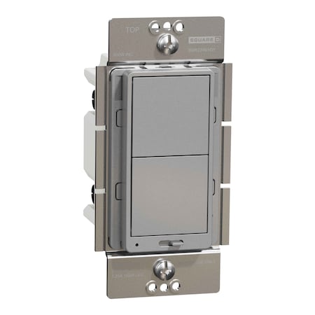 Dimmer, X Series, Rocker, 600 W, Single Pole MPN:SQR22601GY