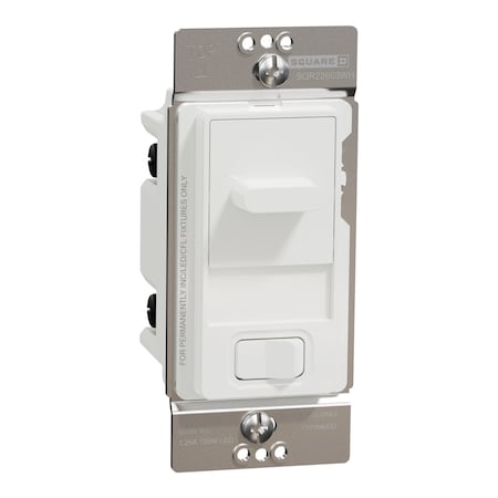 Dimmer, X Series, Slide, 500 W, Single Pole MPN:SQR22603WH