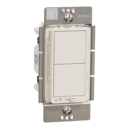 Dimmer, X Series, Rocker, 600 W, Single Pole MPN:SQR226U1LAW