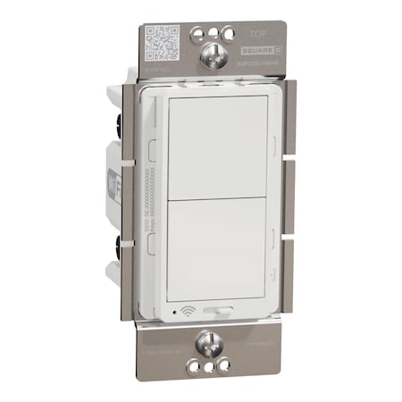 Dimmer, X Series, Rocker, 600 W, Single Pole MPN:SQR226U1WHW