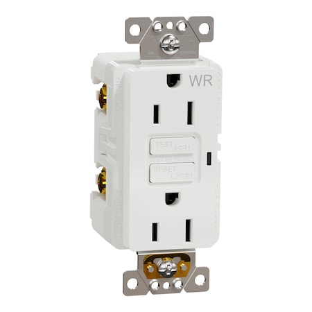 Socket-Outlet, 15 A, Decorator, Gfci MPN:SQR51103WH