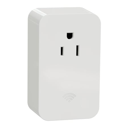 Straight Blade Receptacle, 5-15R, 15 A, 125V AC, 2 Pole, Flush Mount, Self-Grounded MPN:SQR621U1WHW