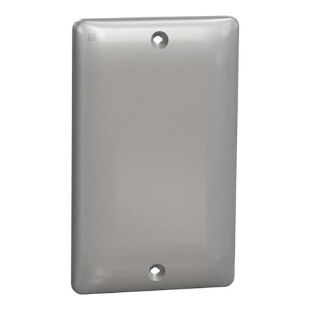 Blank Plate, X Series, 1 Gang, Gray, Matte, Number of Gangs: 1 Polycarbonate, Matte Finish, Gray MPN:SQWS140001GY