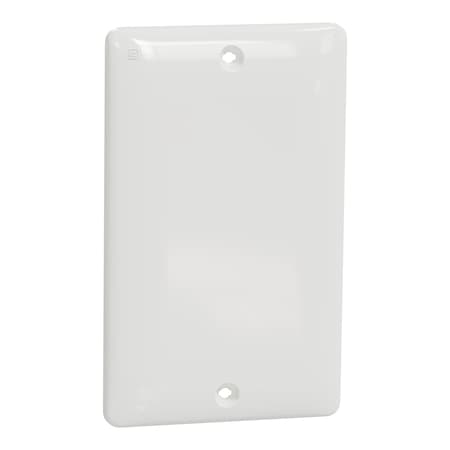 Blank Plate, X Series, 1 Gang, White, Matte, Number of Gangs: 1 Polycarbonate, Matte Finish, White MPN:SQWS140001WH