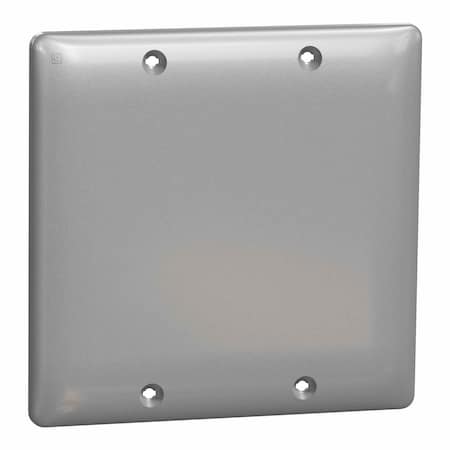 Blank Plate, X Series, 2 Gang, Gray, Matte, Number of Gangs: 2 Polycarbonate, Matte Finish, Gray MPN:SQWS140002GY