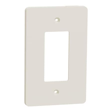 Cover Frame, X Series, 1 Gang, Lt Almond, Number of Gangs: 1 Plastic, Matte Finish, Light Almond MPN:SQWS141001LA