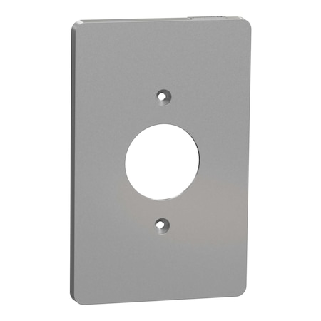 Cover Frame, X Series, for Socket-Outlet, Number of Gangs: 1 Plastic, Matte Finish, Gray MPN:SQWS422001GY