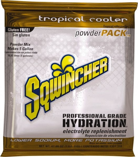 Activity Drink: 47.66 oz, Pack, Tropical Cooler, Powder, Yields 5 gal MPN:159016409