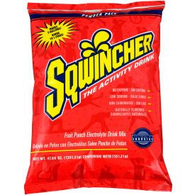 Sqwincher Instant Powder Mix - Fruit Punch 47.66 oz. 16/Carton 016405-FP