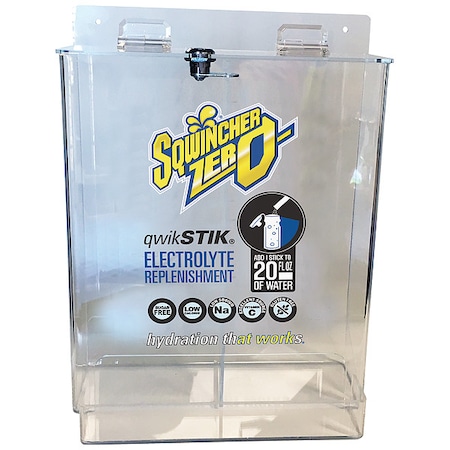 Sqwincher Acrylic Qwik Stik Product Dispenser MPN:158205400