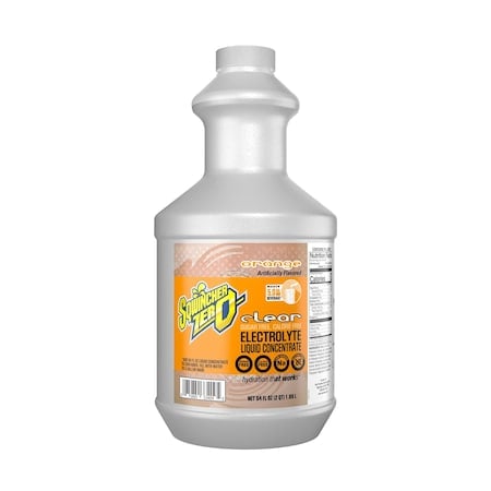 64OZ Zero Orange Clear Liquid Conc MPN:159030876