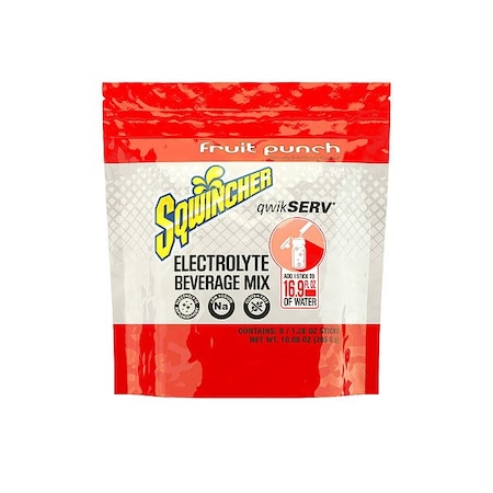Sqwincher Qwikserv Powder Fruit Punch MPN:159060966