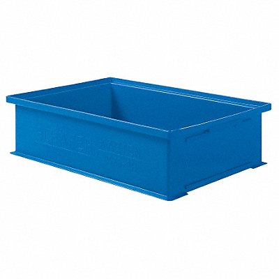 Straight Wall Container Blue Solid HDPE MPN:1462.191305BL1