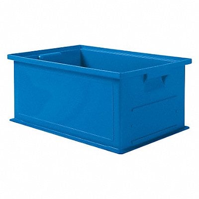 Straight Wall Container Blue Solid HDPE MPN:1462.191308BL1