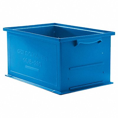 Straight Wall Container Blue Solid HDPE MPN:1462.191312BL1