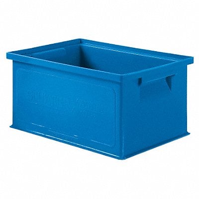 Straight Wall Container Blue Solid HDPE MPN:1463.130906BL1