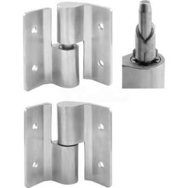 Surface Mount Hinge Set 3 Pc RH-In/LH-Out Cast Stainless Steel - 650-8626 650-8626