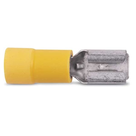 WireDisconnect, Copper, Yellow, Vinyl, PK50 MPN:10RC-250F